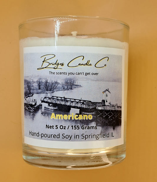 Americano Small Round Candle